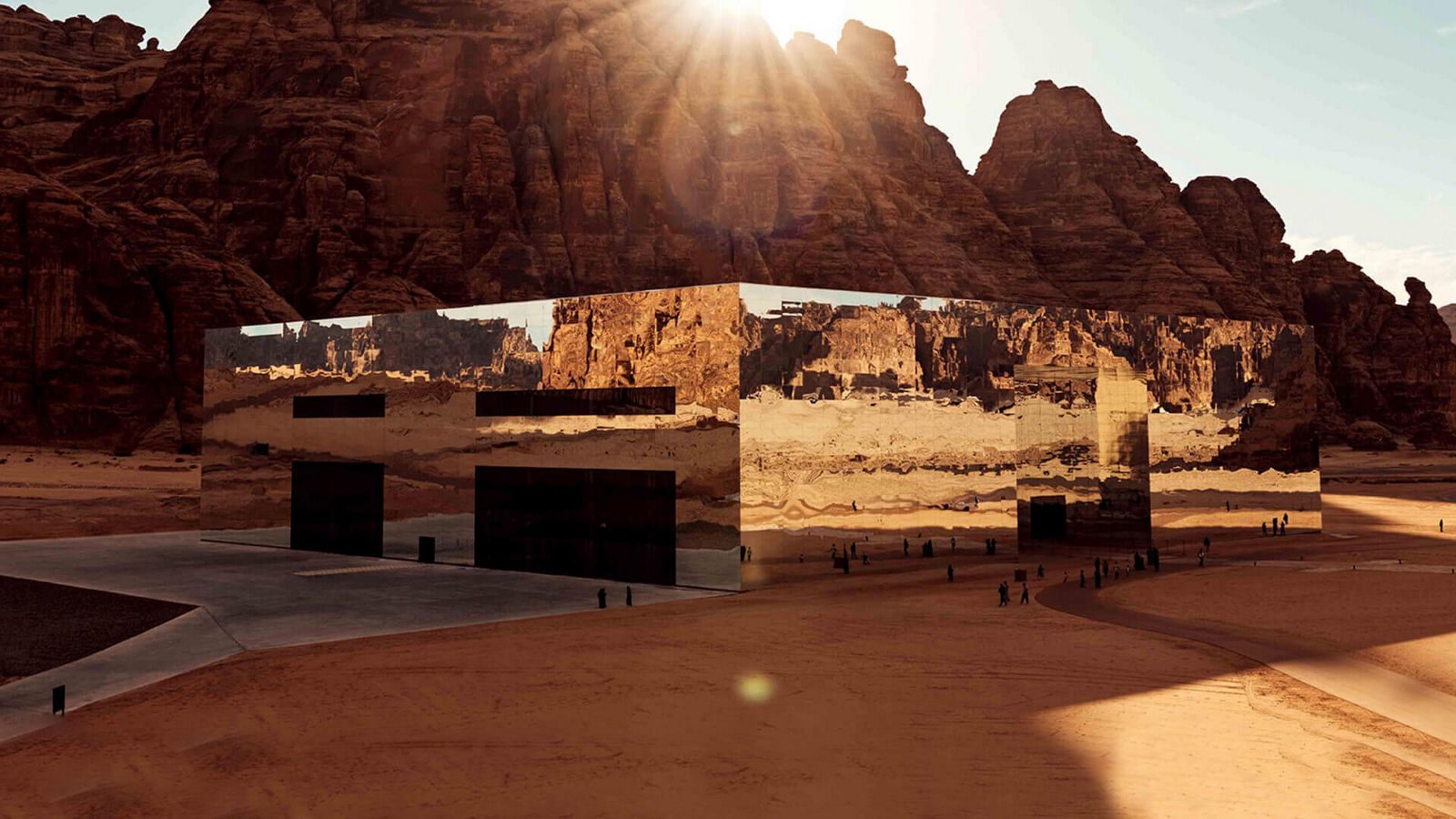 Maraya, the mirrored concert hall in AlUla