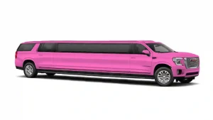 Stretch Limo 20 seaters GMC Yukon, Pink Color